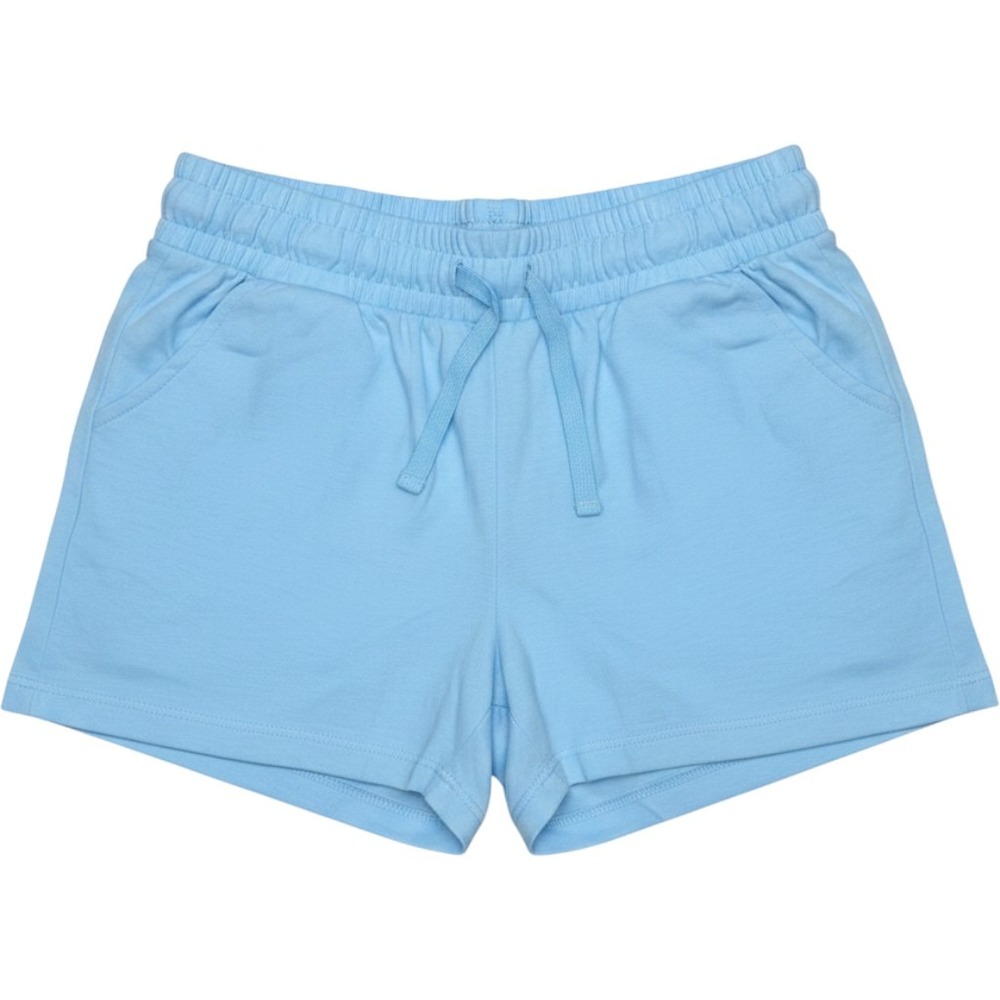 Cat & Jack Girls Knit Pull-On Shorts Light Blue Drawstring Size L 10/12 NWT